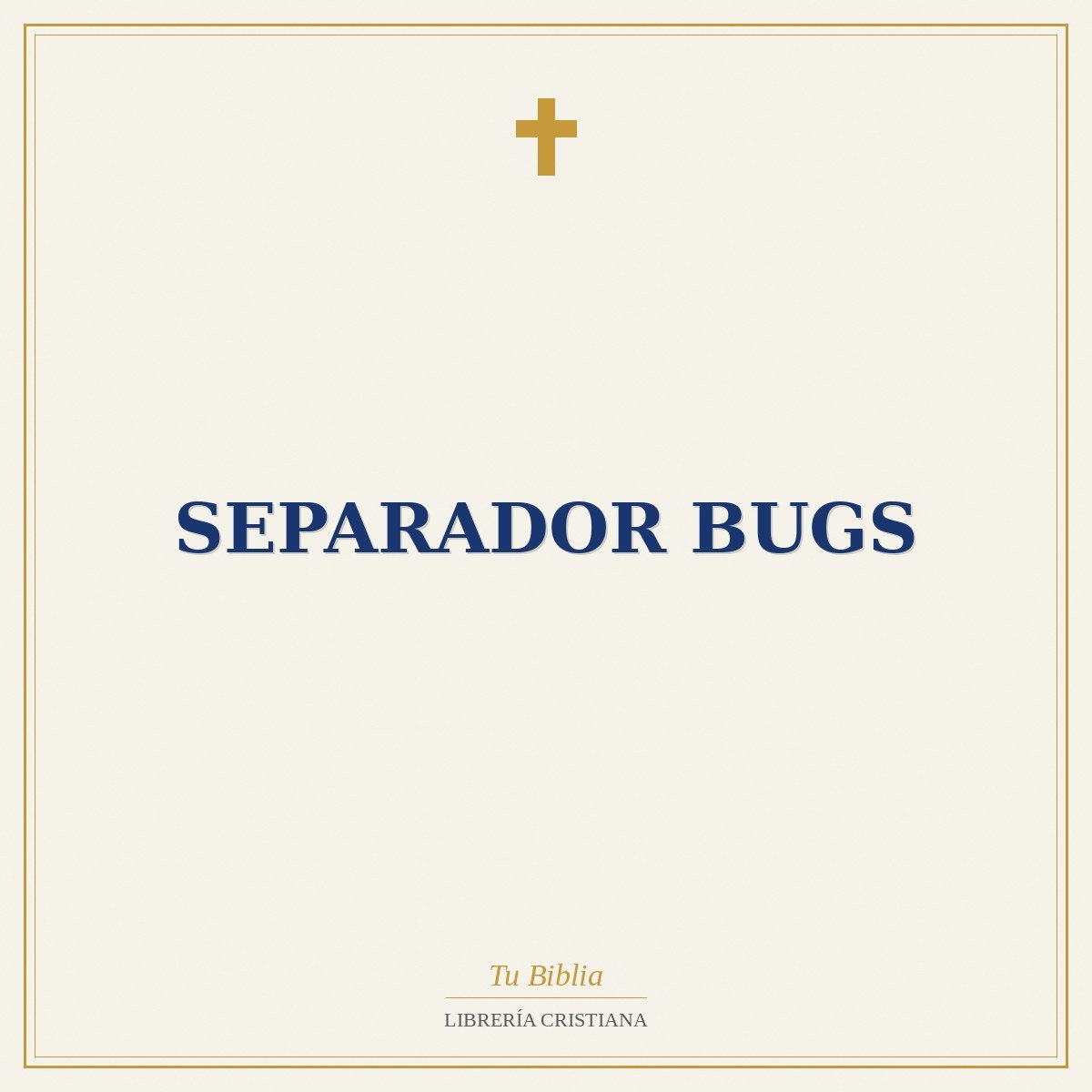 Separador Bugs 1 Separador Bugs