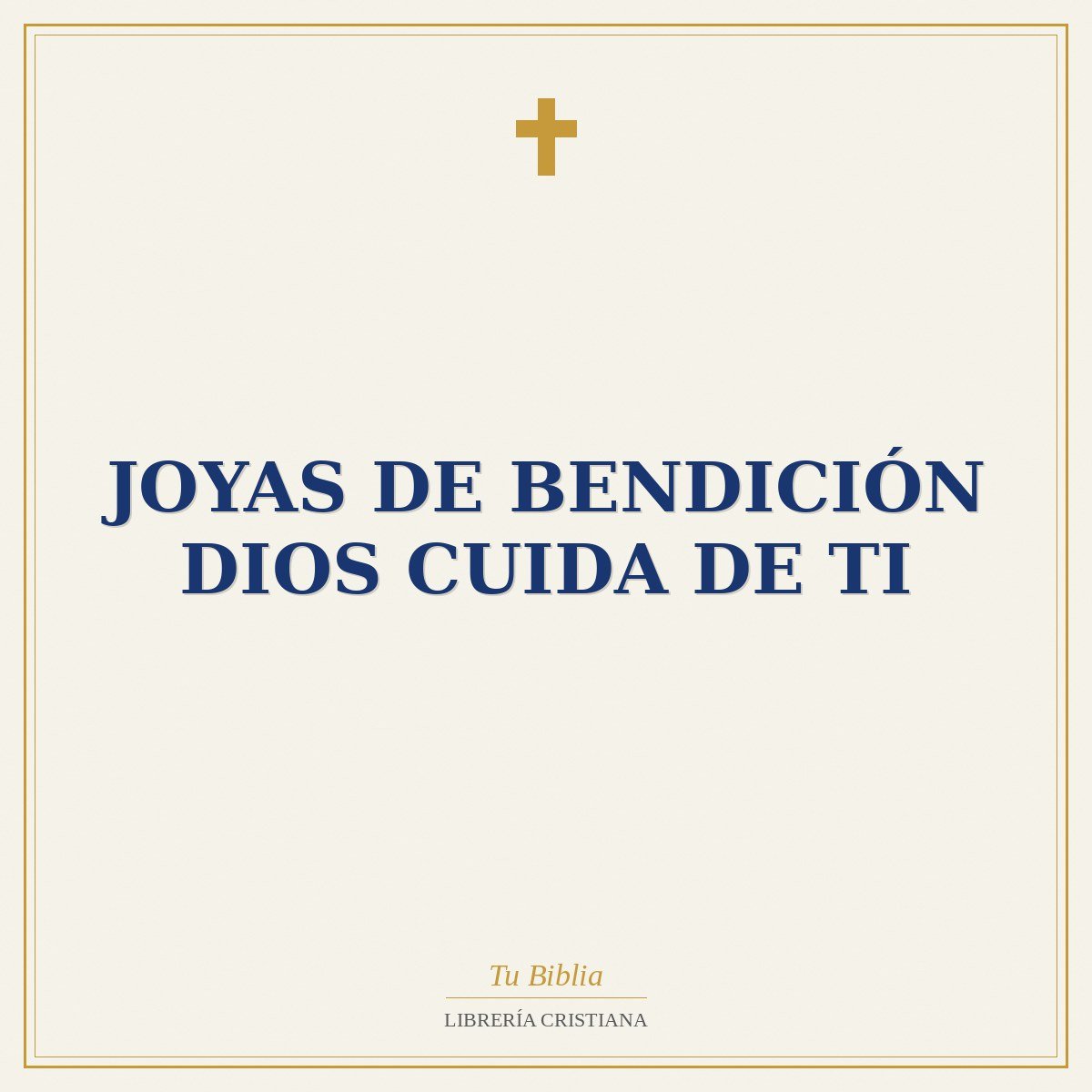 Joyas de Bendición Dios Cuida de Ti 1 Joyas de Bendición Dios Cuida de Ti