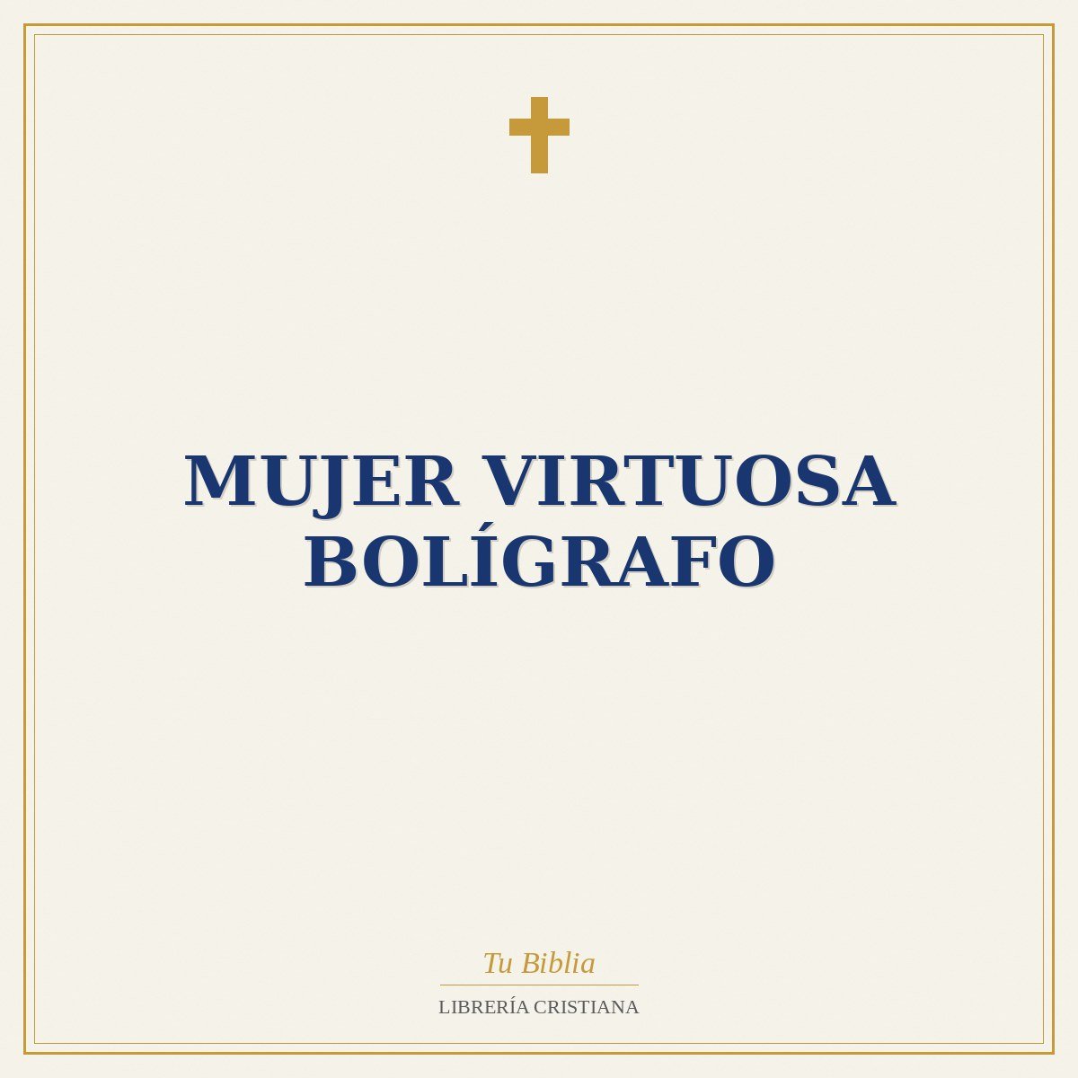 Mujer virtuosa Bolígrafo 1 Mujer virtuosa Bolígrafo