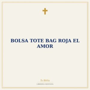 Bolsa Tote Bag Roja el Amor
