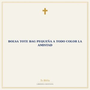 Bolsa Tote Bag Pequeña a Todo Color la Amistad