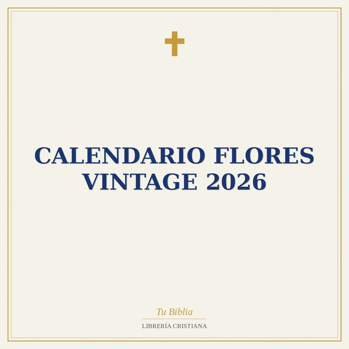 Calendario Flores Vintage 2026 1 Calendario Flores Vintage 2026