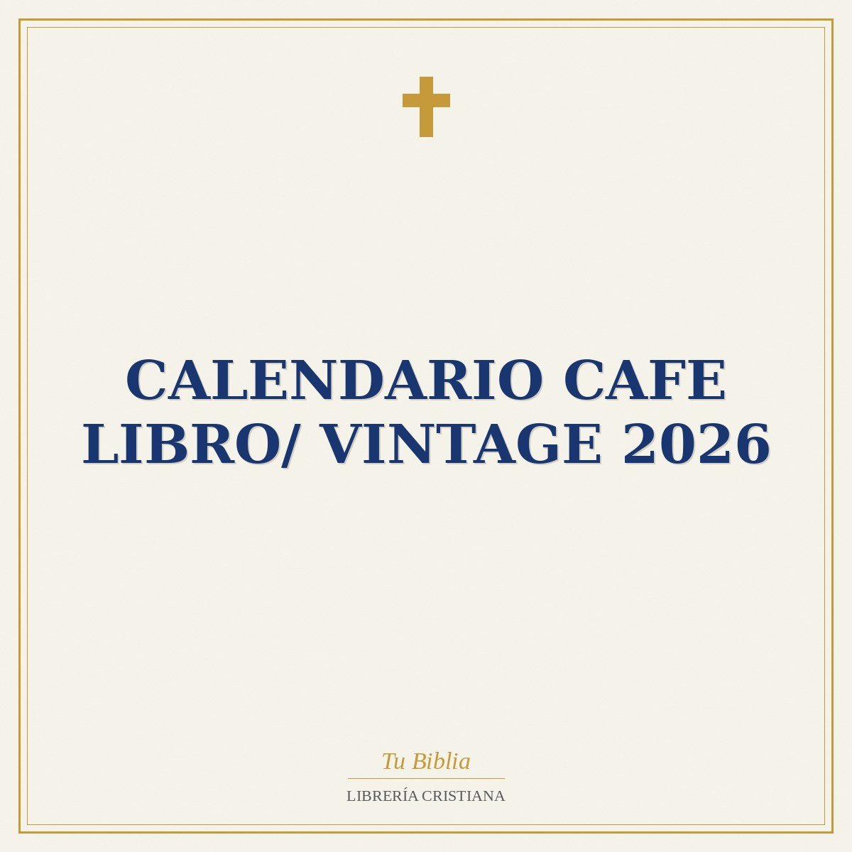 Calendario Cafe Libro/ Vintage 2026 1 Calendario Cafe Libro/ Vintage 2026