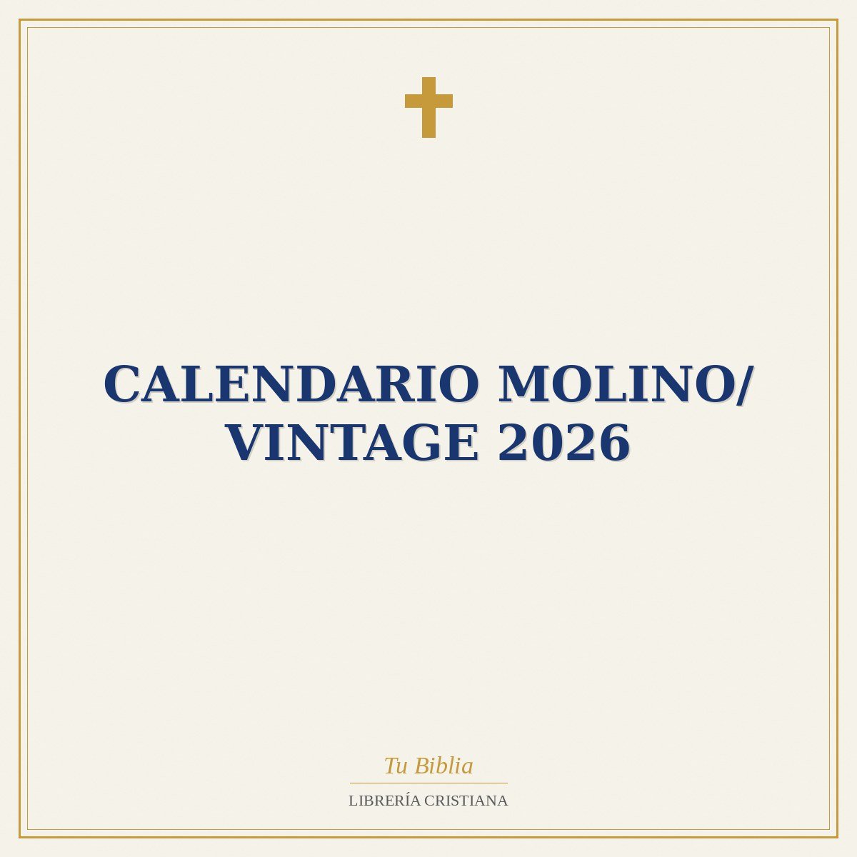 Calendario Molino/ Vintage 2026 1 Calendario Molino/ Vintage 2026