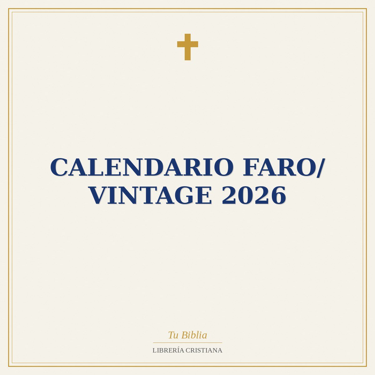Calendario Faro/ Vintage 2026 1 Calendario Faro/ Vintage 2026