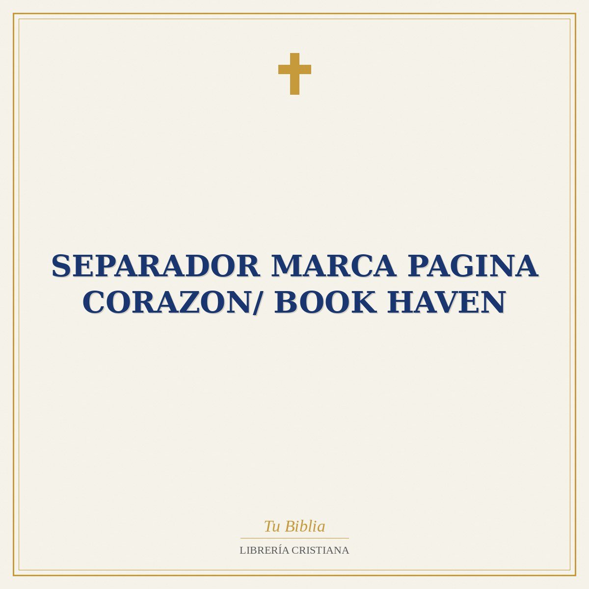 Separador Marca Pagina Corazon/ Book Haven 1 Separador Marca Pagina Corazon/ Book Haven