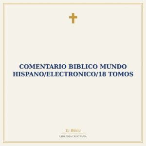 Comentario Biblico Mundo Hispano/Electronico/18 Tomos