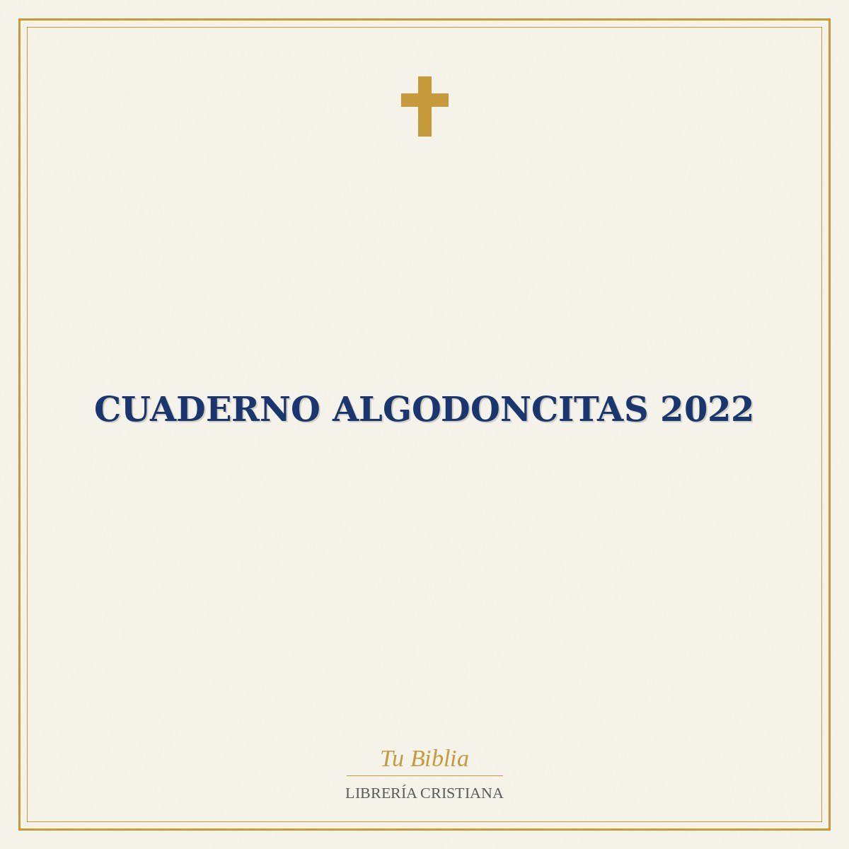 Cuaderno Algodoncitas 2022 1 Cuaderno Algodoncitas 2022