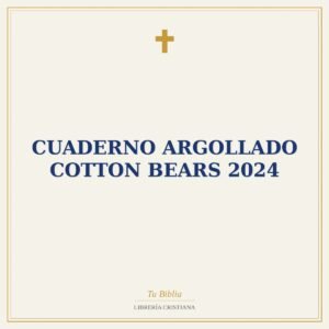 Cuaderno Argollado Cotton Bears 2024