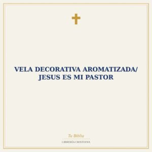 Vela Decorativa Aromatizada/ Jesus Es Mi Pastor