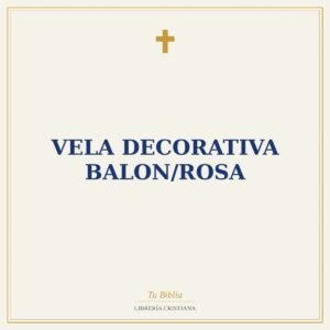 Vela Decorativa Balon/Rosa