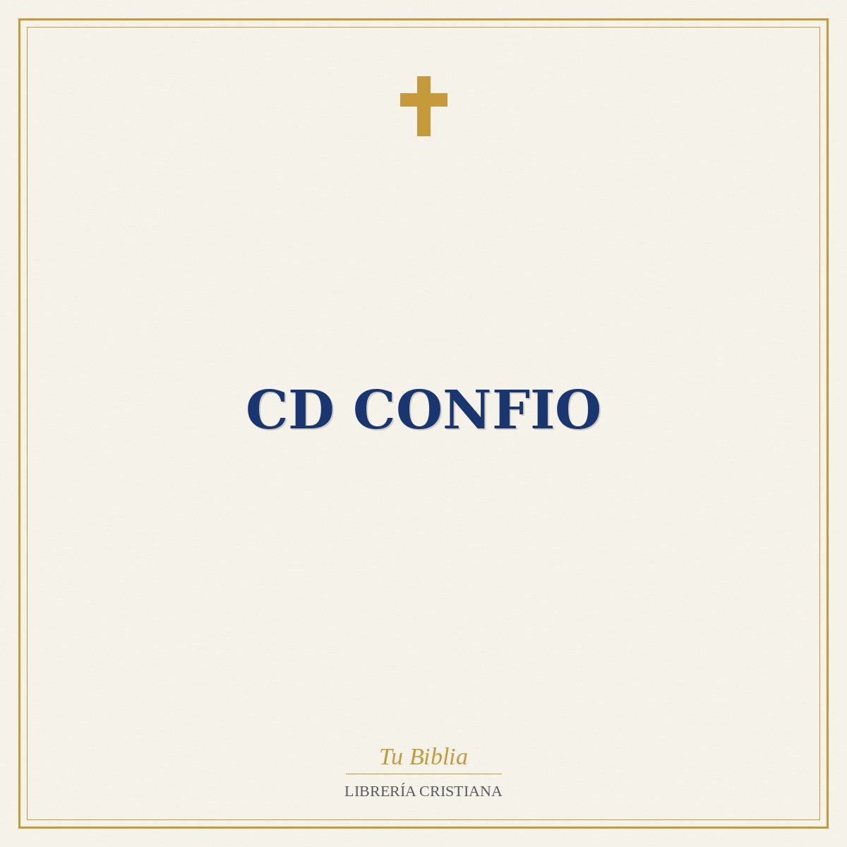 Cd Confio 1 Cd Confio