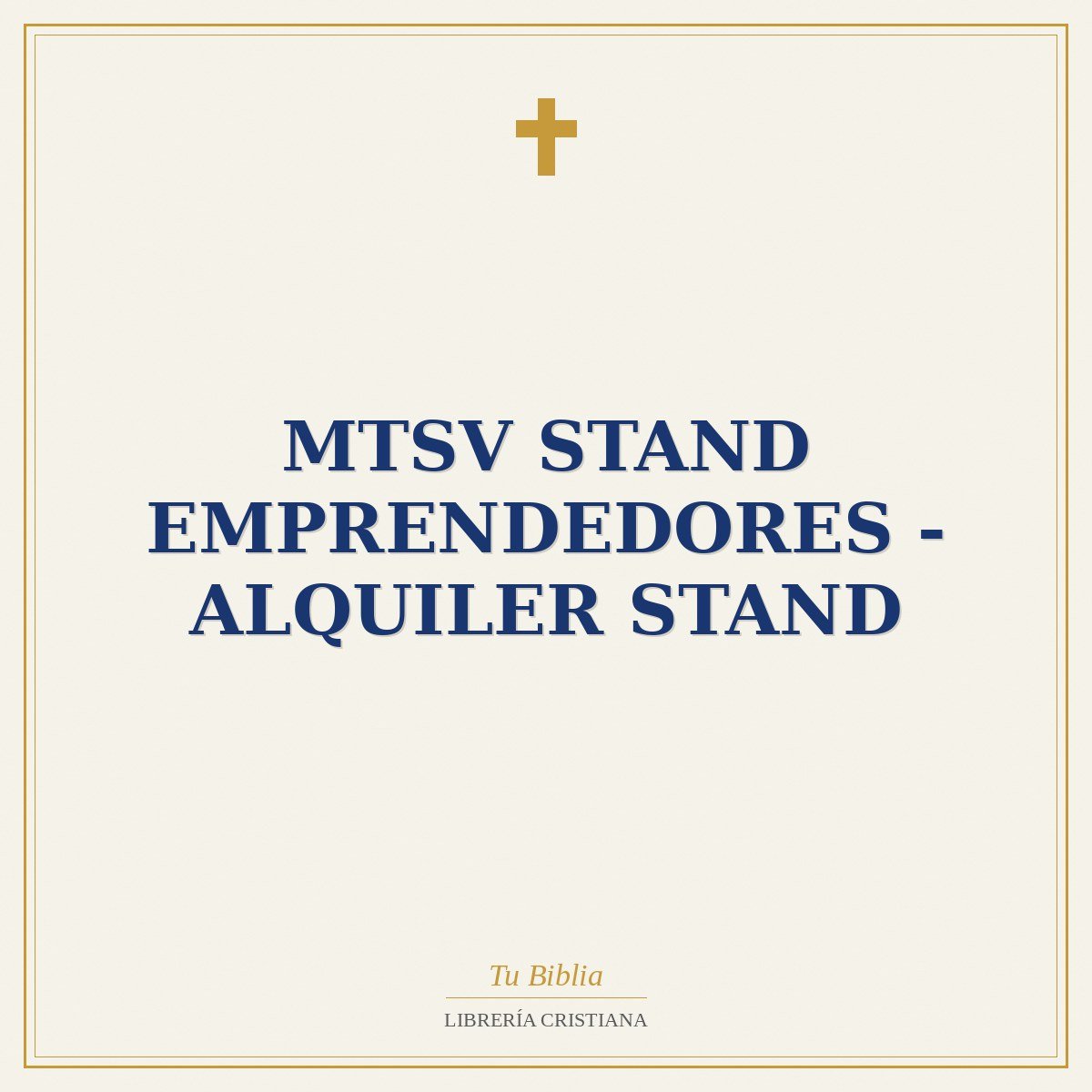 MTSV Stand Emprendedores - Alquiler Stand 1 MTSV Stand Emprendedores - Alquiler Stand