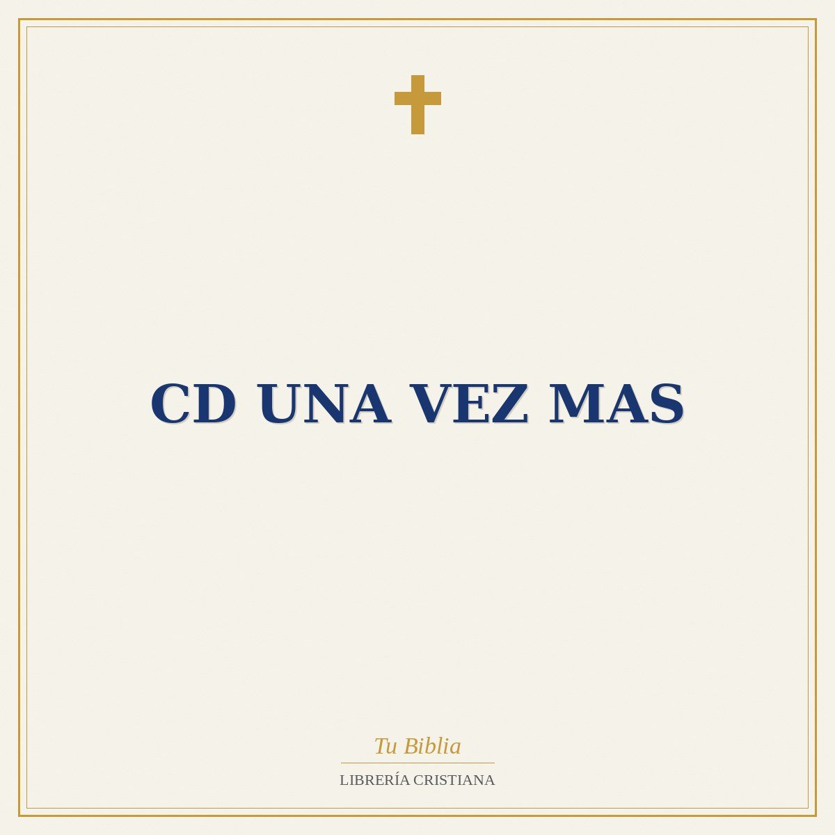 Cd Una Vez Mas 1 Cd Una Vez Mas