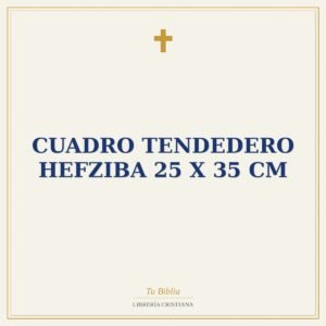 Cuadro Tendedero Hefziba 25 x 35 cm