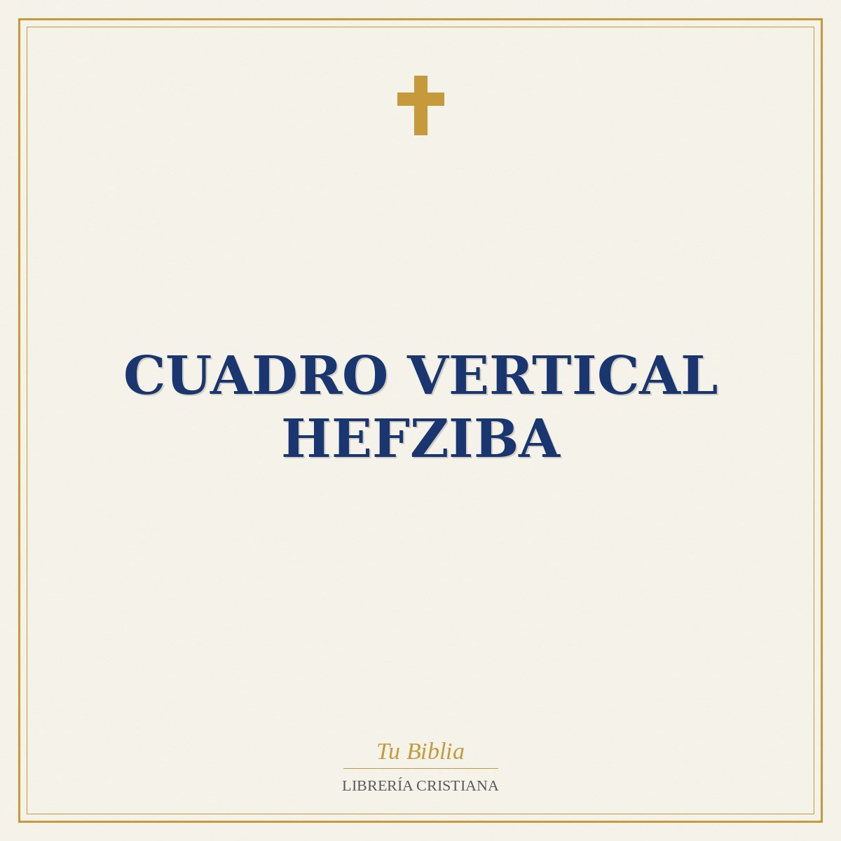 Cuadro Vertical Hefziba 1 Cuadro Vertical Hefziba