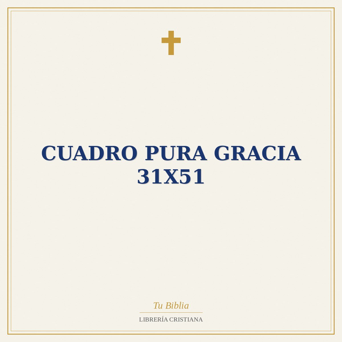 Cuadro pura gracia 31x51 1 Cuadro pura gracia 31x51