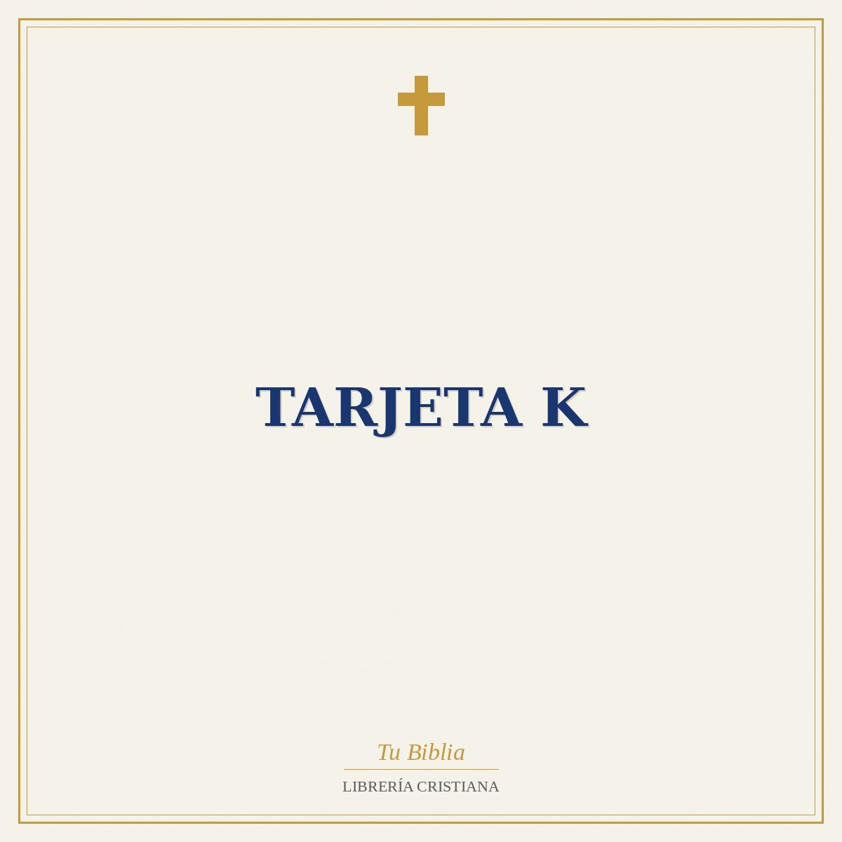 Tarjeta K 1 Tarjeta K