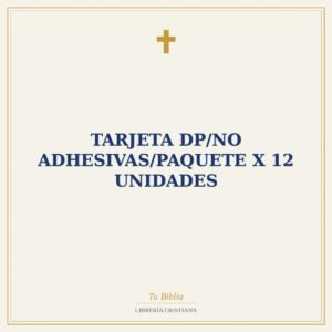 Tarjeta DP/No Adhesivas/Paquete X 12 Unidades