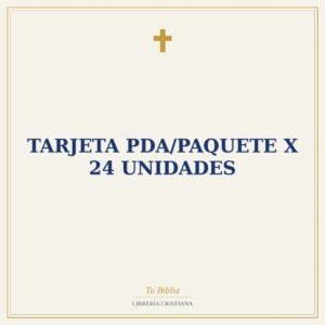 Tarjeta PDA/Paquete X 24 Unidades