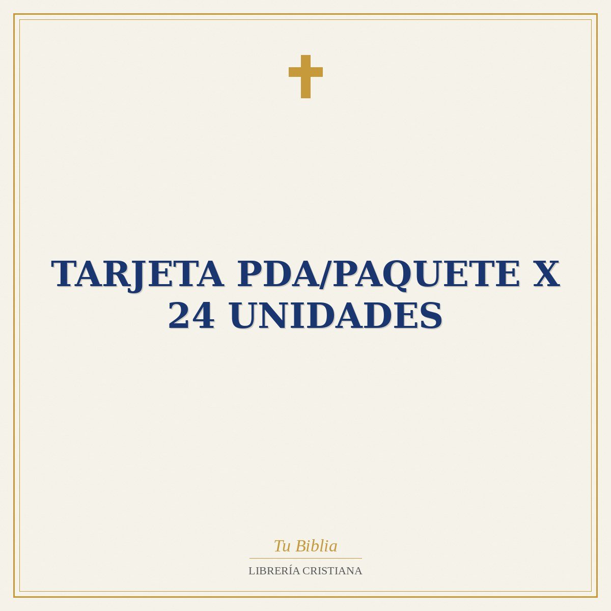 Tarjeta PDA/Paquete X 24 Unidades 1 Tarjeta PDA/Paquete X 24 Unidades