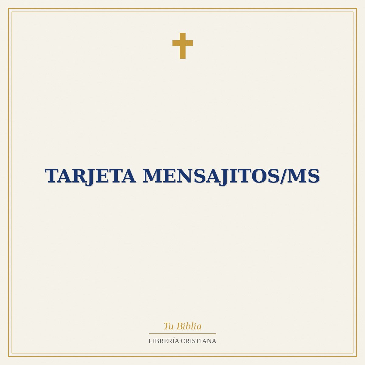 Tarjeta Mensajitos/MS 1 Tarjeta Mensajitos/MS