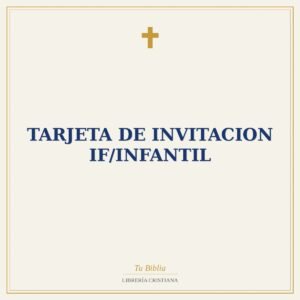 Tarjeta De Invitacion IF/Infantil