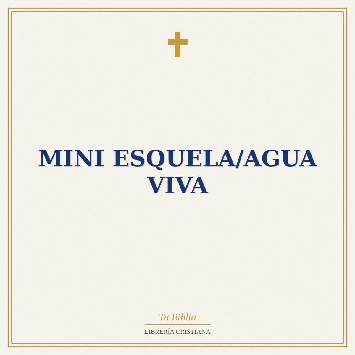 Mini Esquela/Agua Viva 1 Mini Esquela/Agua Viva