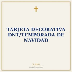Tarjeta Decorativa DNT/Temporada De Navidad