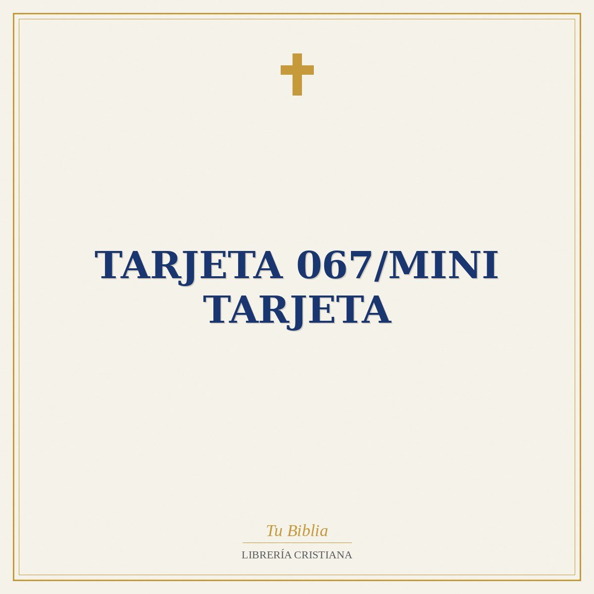Tarjeta 067/Mini Tarjeta 1 Tarjeta 067/Mini Tarjeta