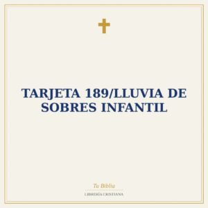 Tarjeta 189/Lluvia De Sobres Infantil