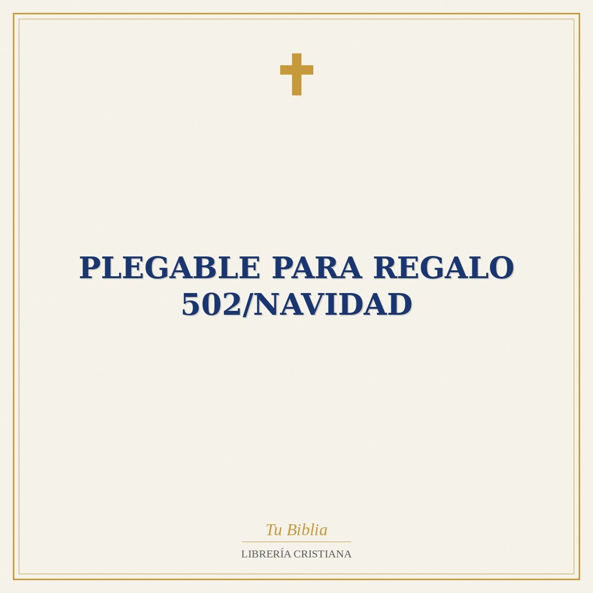 Plegable Para Regalo 502/Navidad 1 Plegable Para Regalo 502/Navidad