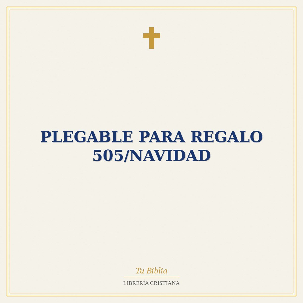 Plegable Para Regalo 505/Navidad 1 Plegable Para Regalo 505/Navidad
