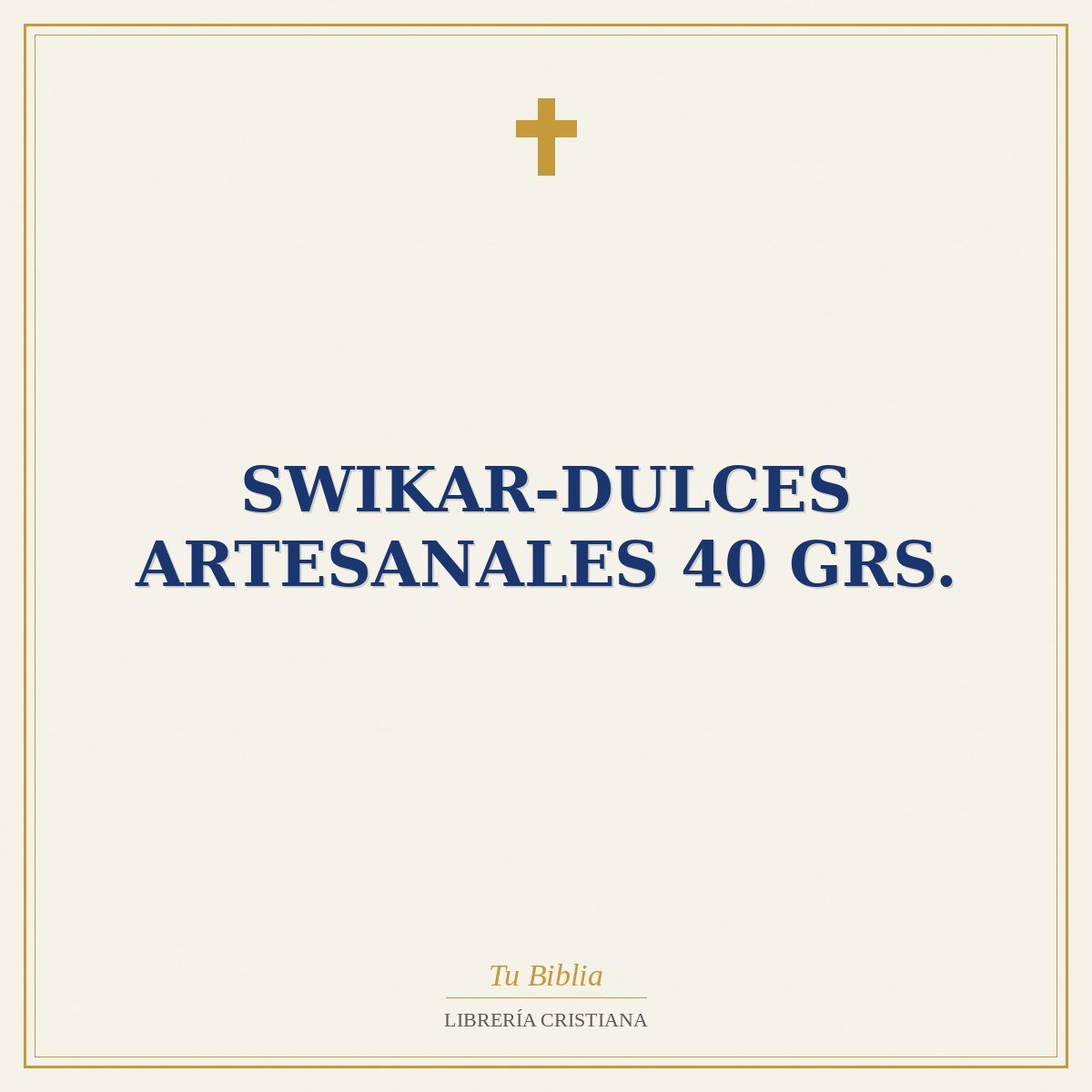Swikar-Dulces Artesanales 40 Grs. 1 Swikar-Dulces Artesanales 40 Grs.