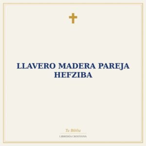 Llavero Madera Pareja Hefziba