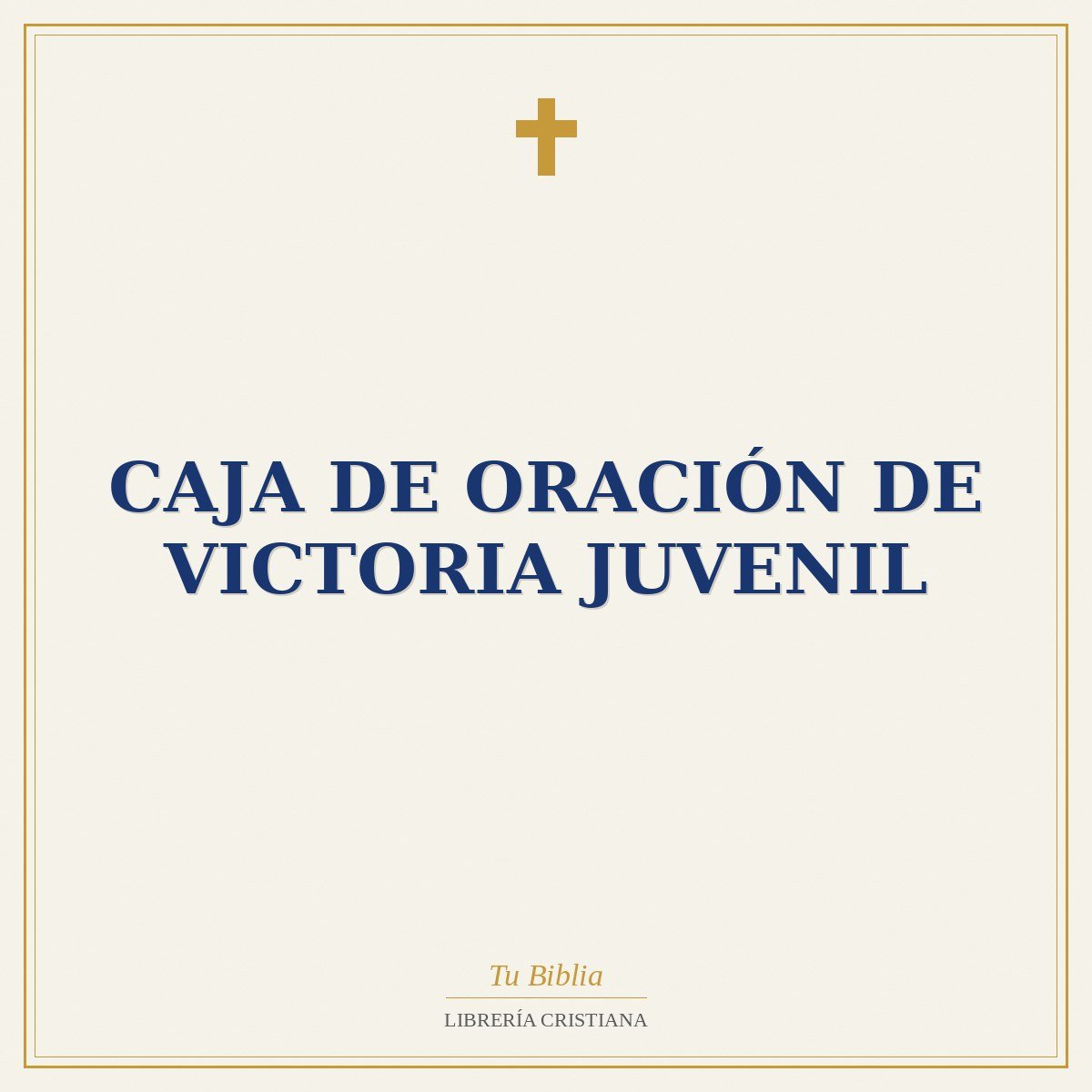 Caja de Oración de Victoria Juvenil 1 Caja de Oración de Victoria Juvenil