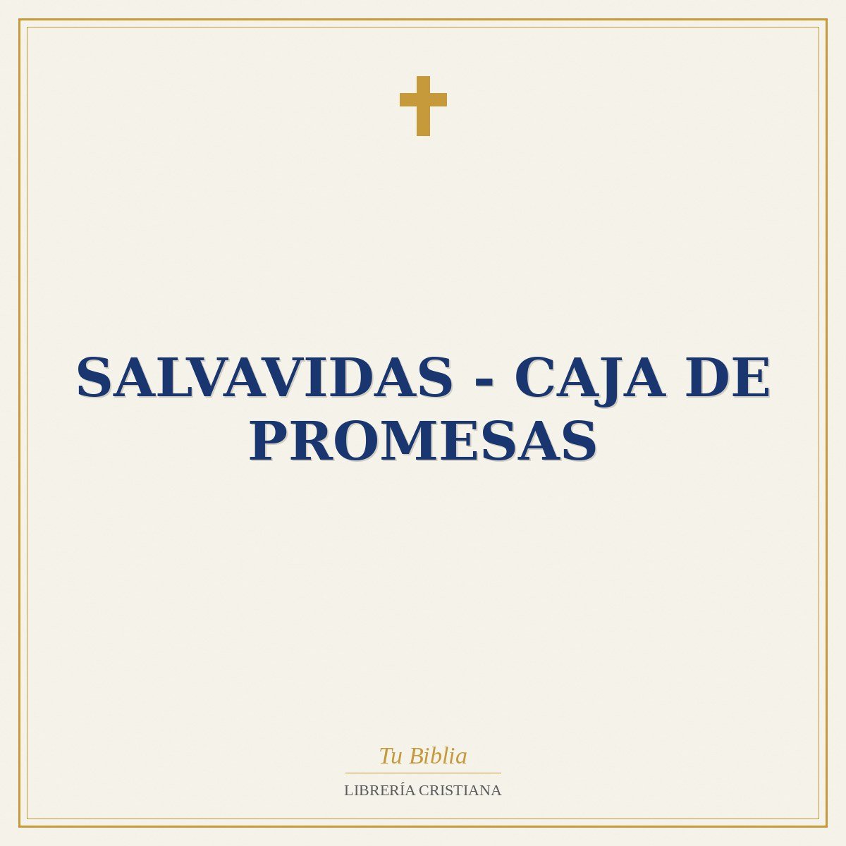 Salvavidas - Caja de Promesas 1 Salvavidas - Caja de Promesas