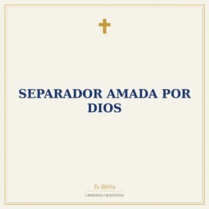 Separador Amada Por Dios