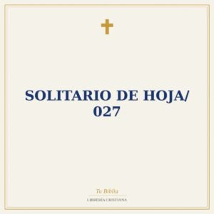 Solitario De Hoja/ 027