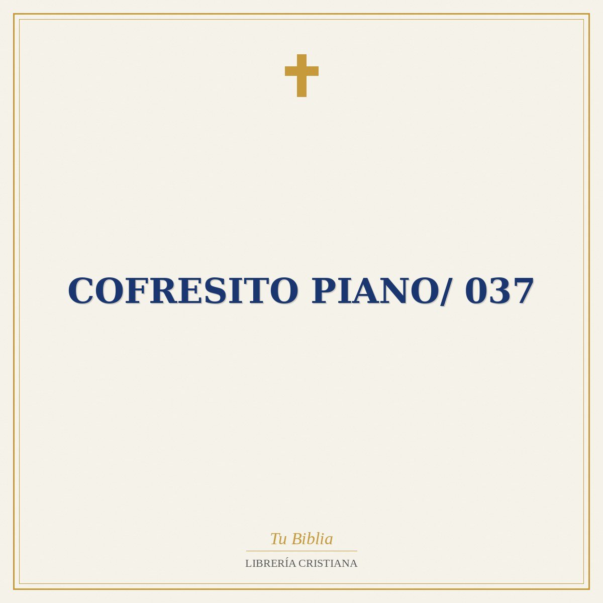 Cofresito Piano/ 037 1 Cofresito Piano/ 037