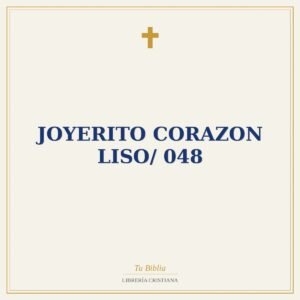 Joyerito Corazon Liso/ 048