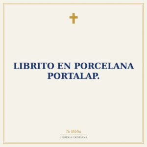 Librito En Porcelana Portalap.