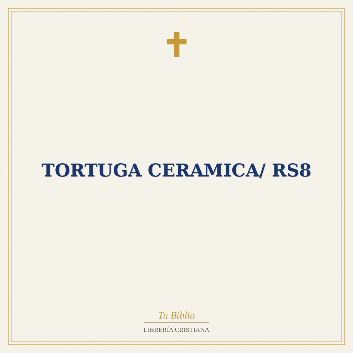 Tortuga Ceramica/ RS8 1 Tortuga Ceramica/ RS8