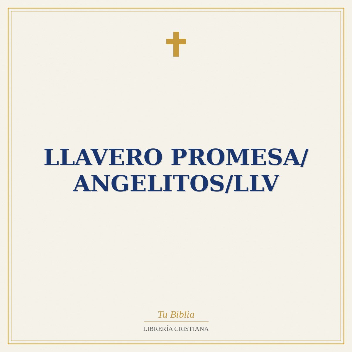Llavero Promesa/ Angelitos/LLV 1 Llavero Promesa/ Angelitos/LLV