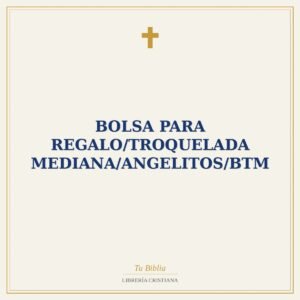 Bolsa Para Regalo/Troquelada Mediana/Angelitos/BTM