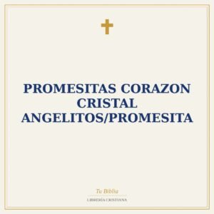 Promesitas Corazon Cristal Angelitos/PROMESITA