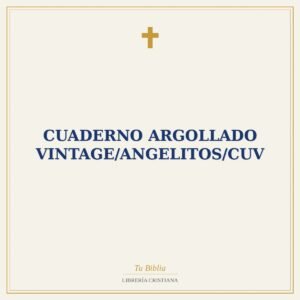 Cuaderno Argollado Vintage/Angelitos/CUV