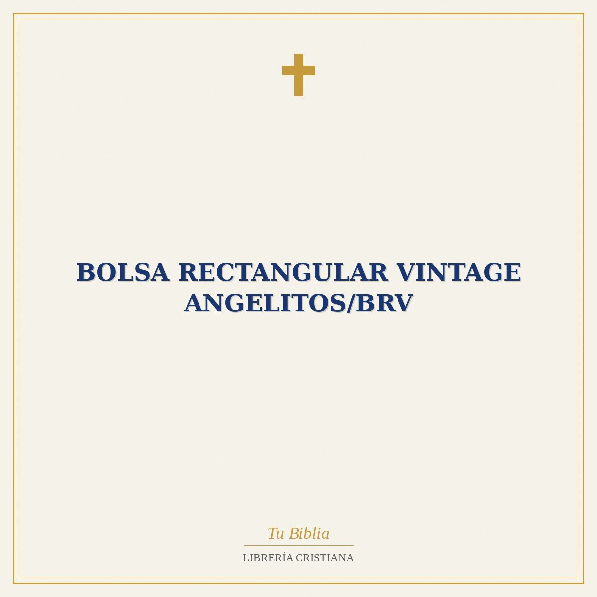 Bolsa Rectangular Vintage Angelitos/BRV 1 Bolsa Rectangular Vintage Angelitos/BRV