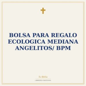 Bolsa Para Regalo Ecologica Mediana Angelitos/ BPM