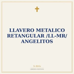Llavero Metalico Retangular /LL-MR/ Angelitos